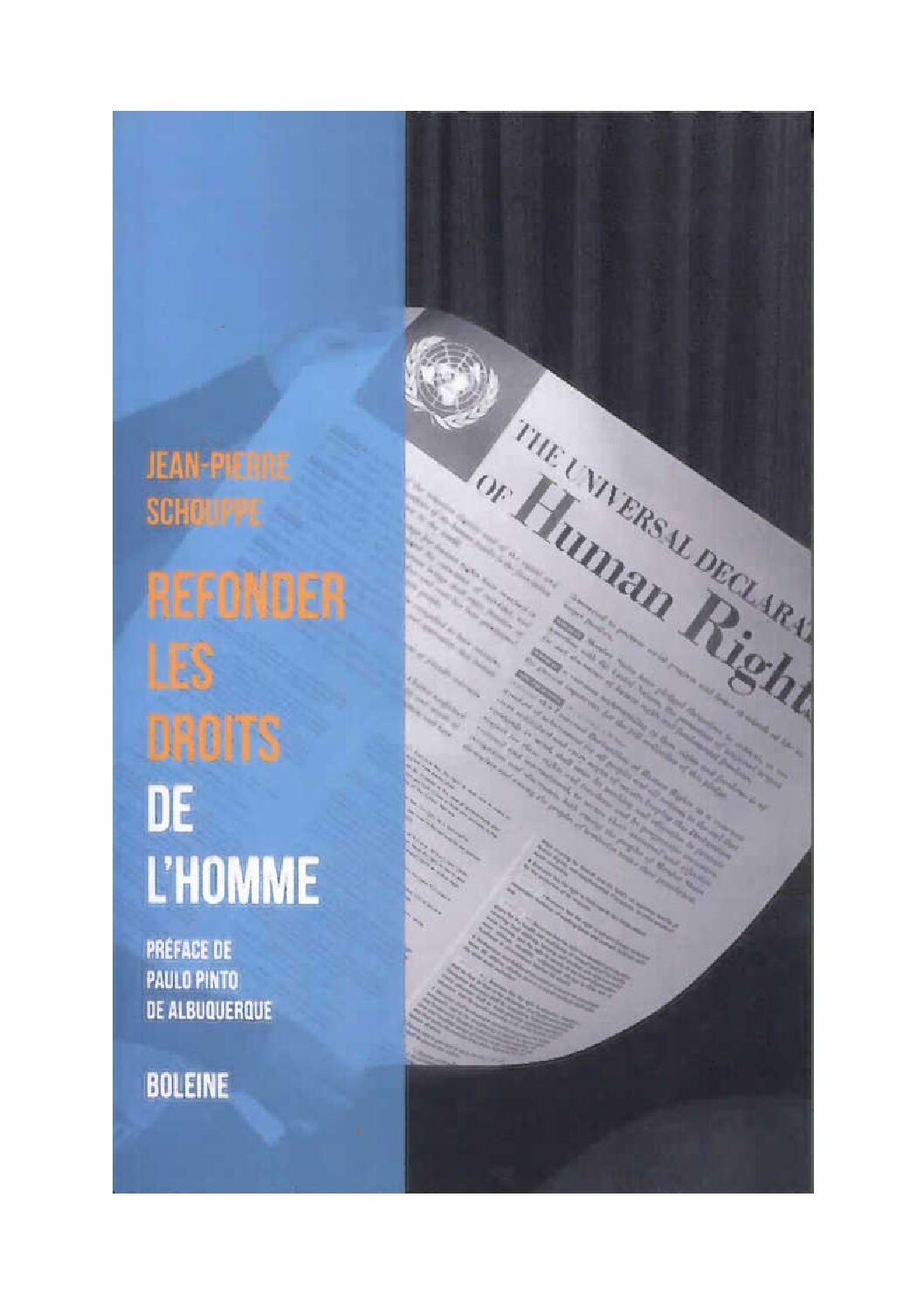 Refonder les droits de l'homme